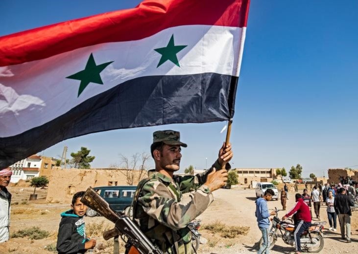 الجيش السوري يدخل الحدود الإدارية لرأس العين بريف الحسكة الجيش السوري يدخل الحدود الإدارية لرأس العين بريف الحسكة