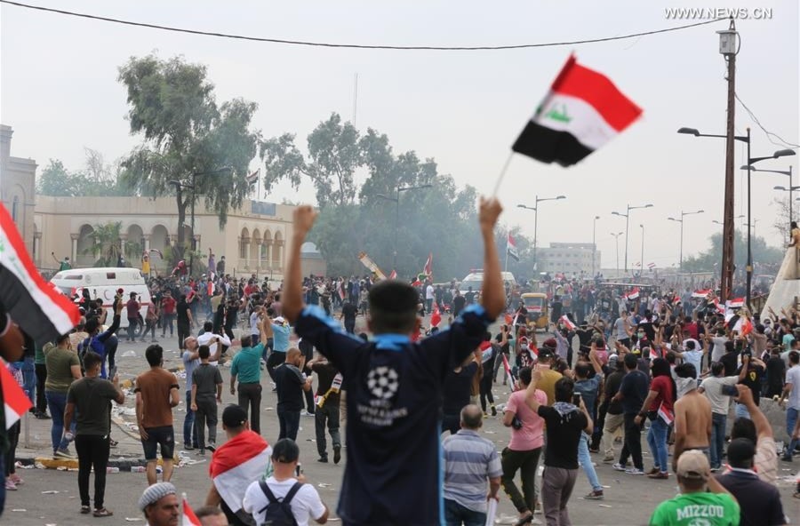 تجدّد التظاهرات في بغداد ومحافظات أخرى تجدّد التظاهرات في بغداد ومحافظات أخرى