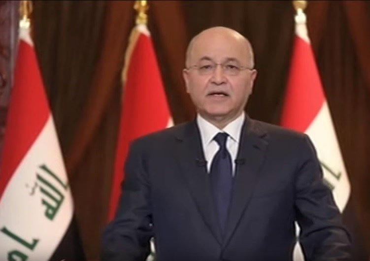 الرئيس العراقي يعلن عن خطوات إصلاحية ويدعو إلى وقف التصعيد الرئيس العراقي يعلن عن خطوات إصلاحية ويدعو إلى وقف التصعيد