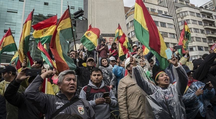 تظاهرات مؤيدة لموراليس في بوليفيا والأرجنتين تظاهرات مؤيدة لموراليس في بوليفيا والأرجنتين