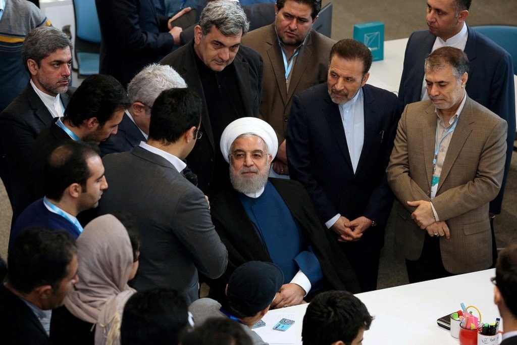 إيران تبدأ اليوم الخطوة الرابعة من تقليص التزاماتها النووية (أ ب) إيران تبدأ اليوم الخطوة الرابعة من تقليص التزاماتها النووية (أ ب)