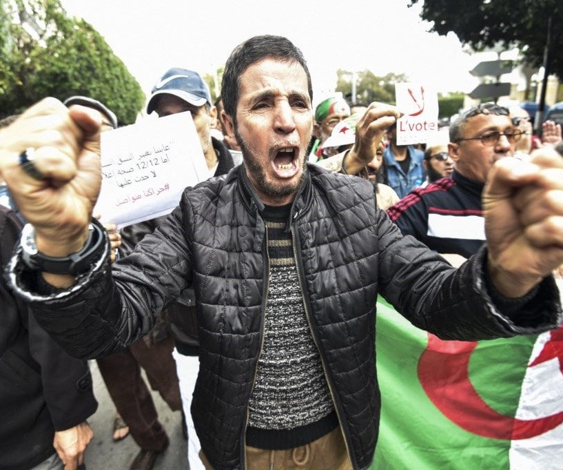 وزير الداخلية الجزائري يهاجم المعارضين للانتخابات الرئاسية المرتقبة (أ ف ب). وزير الداخلية الجزائري يهاجم المعارضين للانتخابات الرئاسية المرتقبة (أ ف ب).