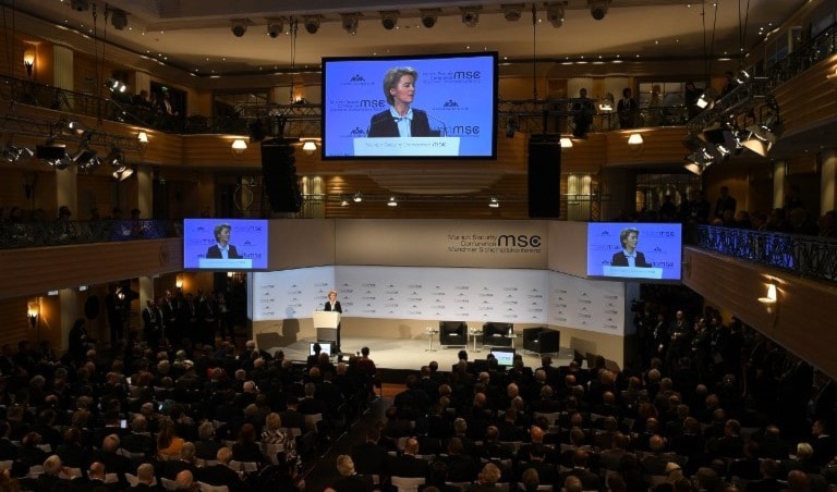 المؤتمر يأتي عقب فشل مؤتمر وارسو في تشكيل جبهة ضد إيران (أ ف ب) المؤتمر يأتي عقب فشل مؤتمر وارسو في تشكيل جبهة ضد إيران (أ ف ب)