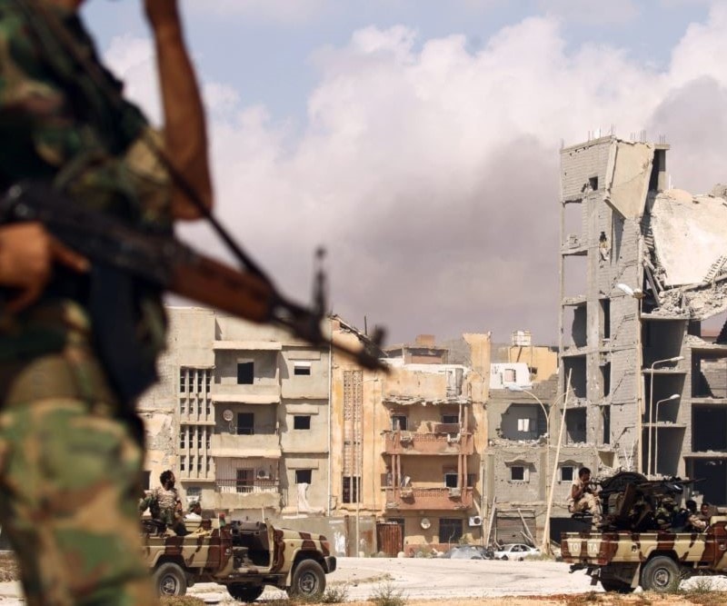 تسبّب التدخّل الغربي في ليبيا في إنتشار السلاح و الميليشيات المسلّحة و إنعدام الأمن تسبّب التدخّل الغربي في ليبيا في إنتشار السلاح و الميليشيات المسلّحة و إنعدام الأمن
