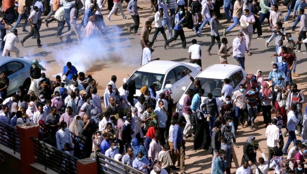 تظاهرات مناهضة للحكومة السودانية في أمّ درمان تظاهرات مناهضة للحكومة السودانية في أمّ درمان