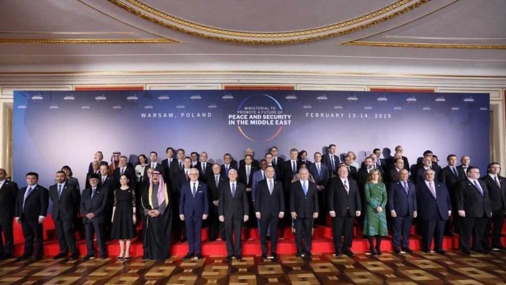 مؤتمر وارسو مؤتمر وارسو