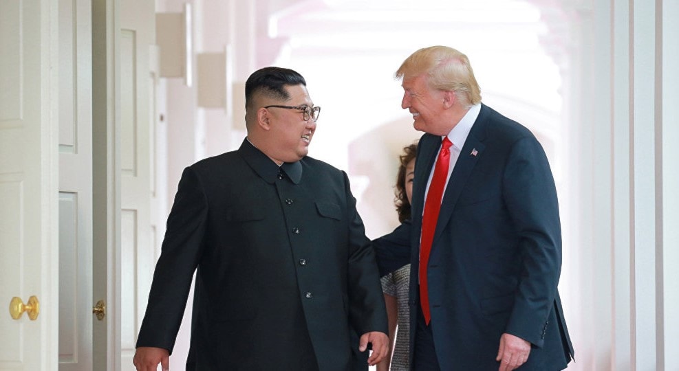 البيت الأبيض: ترامب يلتقي كيم مساء الأربعاء البيت الأبيض: ترامب يلتقي كيم مساء الأربعاء