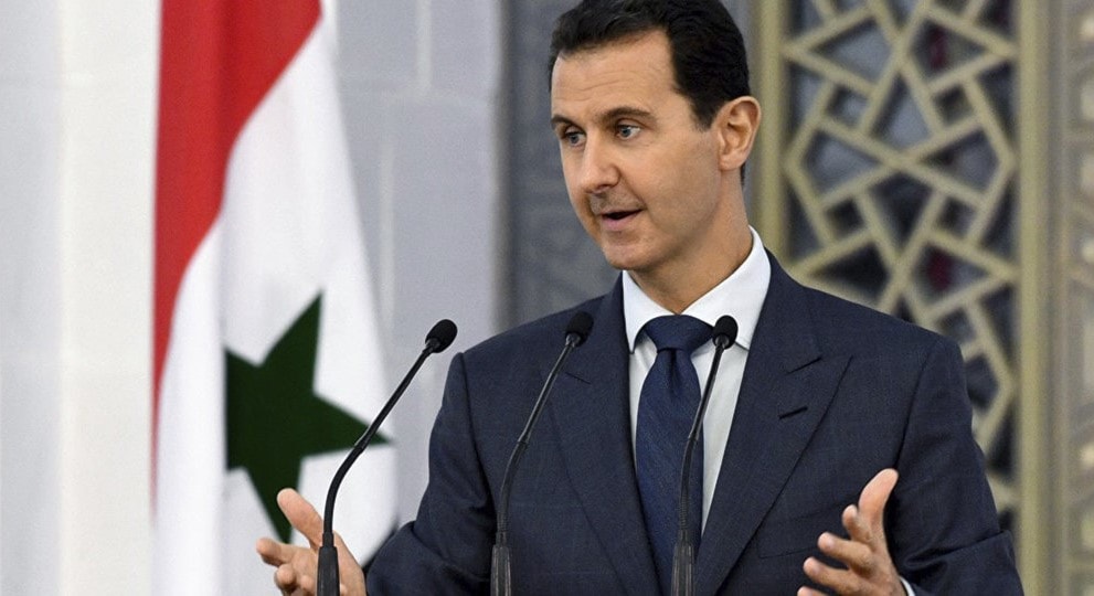 الاتفاق السياسي من المرجّح أن يشمل الرئيس الأسد، الجميع يدرك ذلك. الاتفاق السياسي من المرجّح أن يشمل الرئيس الأسد، الجميع يدرك ذلك.