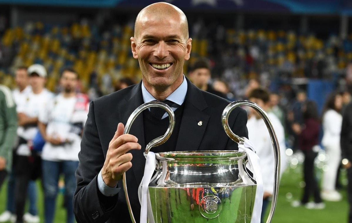 قاد زيدان ريال مدريد للتتويج بلقب دوري الأبطال 3 أعوام على التوالي قاد زيدان ريال مدريد للتتويج بلقب دوري الأبطال 3 أعوام على التوالي