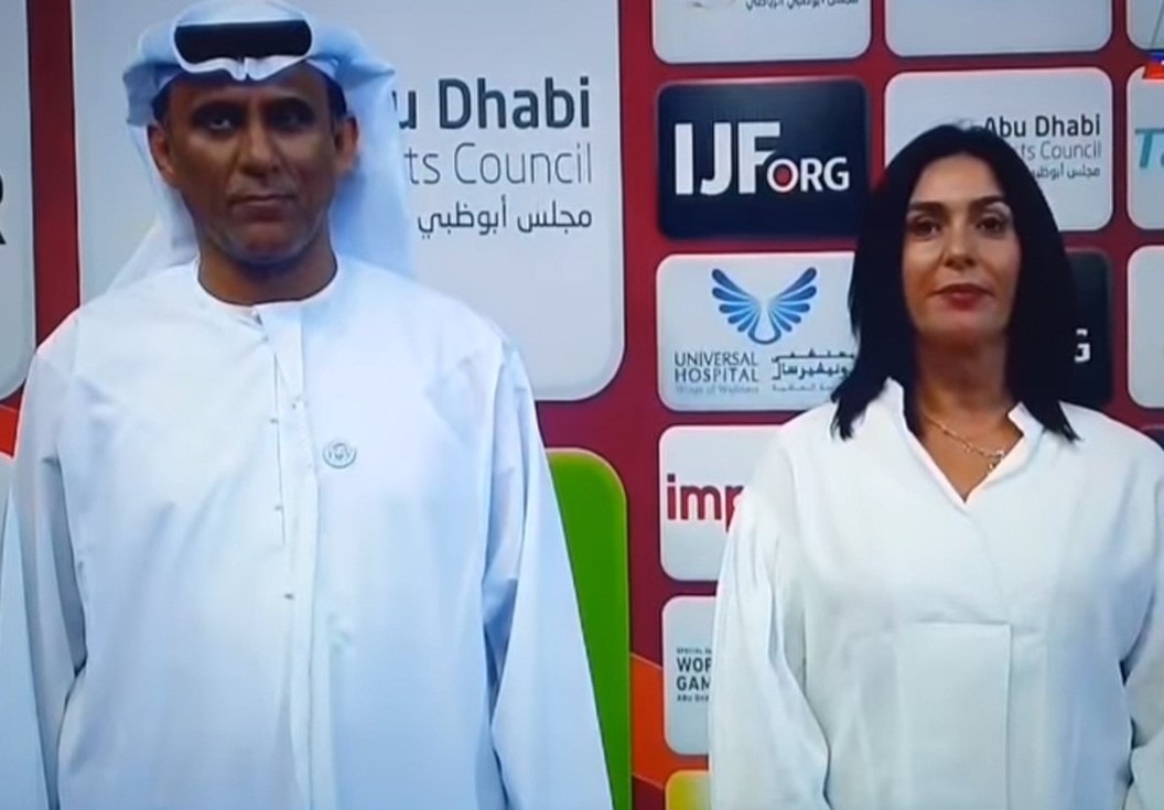 زارت وزيرة الرياضة في الكيان العبري أبو ظبي قبل أشهر قليلة زارت وزيرة الرياضة في الكيان العبري أبو ظبي قبل أشهر قليلة