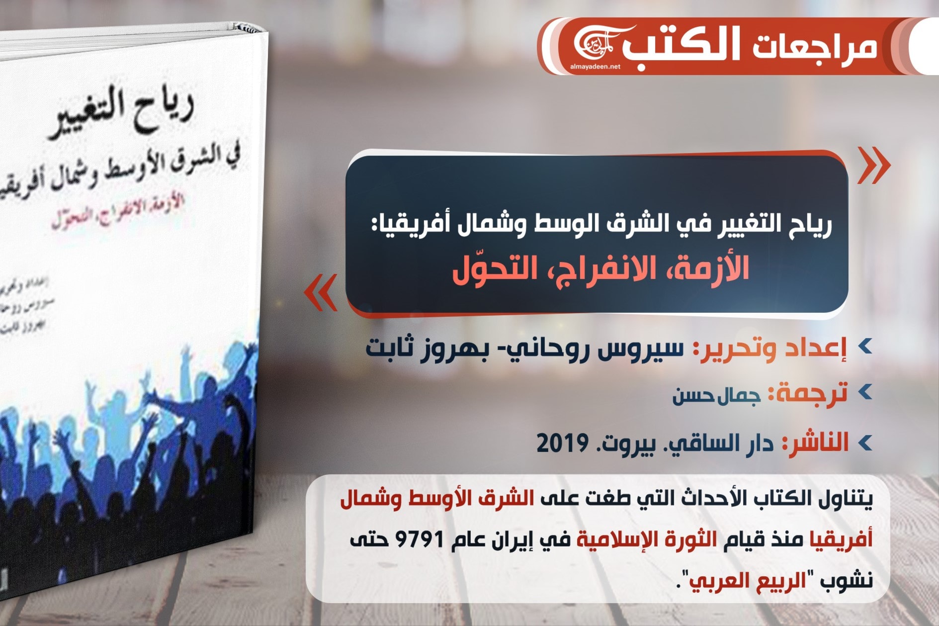 رياح التغيير في الشرق الوسط وشمال أفريقيا رياح التغيير في الشرق الوسط وشمال أفريقيا