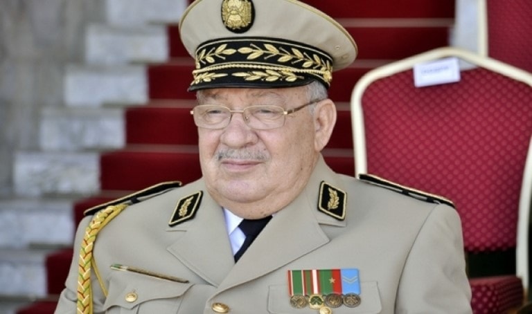 رئيس أركان الجيش الجزائري أحمد قايد صالح رئيس أركان الجيش الجزائري أحمد قايد صالح