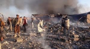 يزداد المتأمل في هذه الارقام يقينا بأن اليمن بأكمله مهدد بالإبادة ومحو الحضارة يزداد المتأمل في هذه الارقام يقينا بأن اليمن بأكمله مهدد بالإبادة ومحو الحضارة