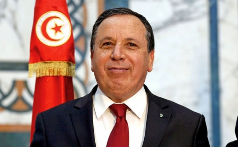 وزير الخارجية التونسي خميس الجهيناوي وزير الخارجية التونسي خميس الجهيناوي