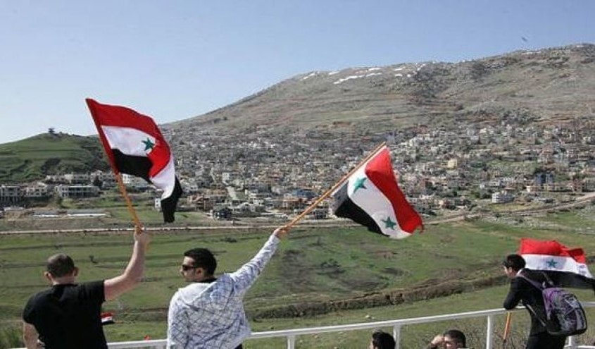 معنى الاعتراف الأميركي بسيادة الكيان الصهيوني على الجولان المُحتل معنى الاعتراف الأميركي بسيادة الكيان الصهيوني على الجولان المُحتل