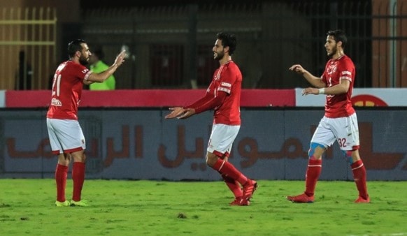 فاز الأهلي على مصر المقاصة 2-1 فاز الأهلي على مصر المقاصة 2-1