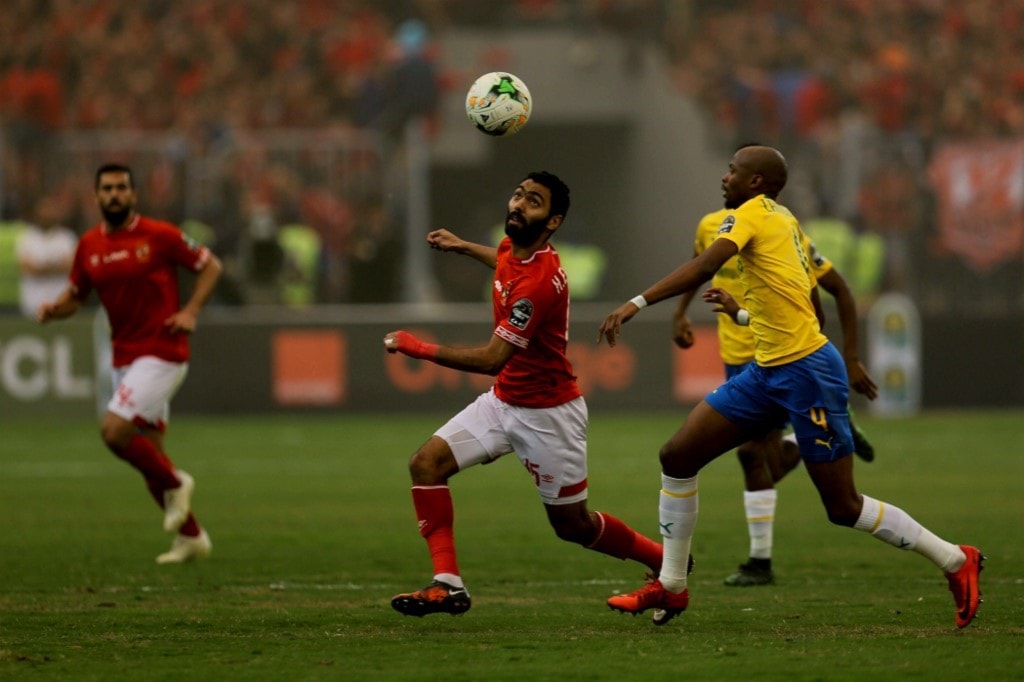 لم يكن فوز الأهلي على ماميلودي 1-0 كافياً (أ ف ب) لم يكن فوز الأهلي على ماميلودي 1-0 كافياً (أ ف ب)