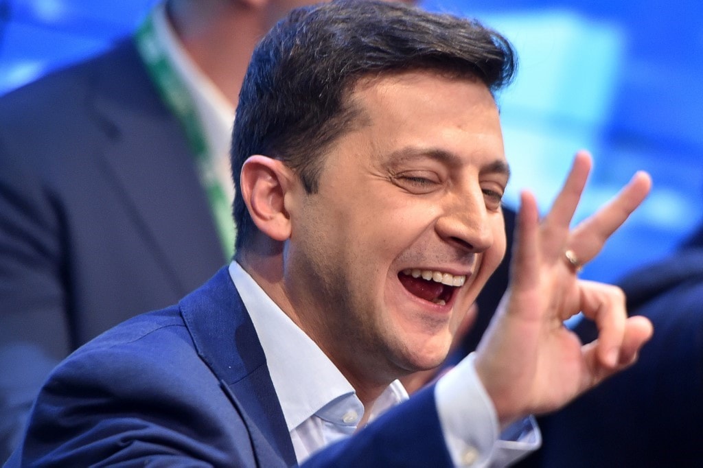 فلاديمير زيلينسكي الرئيس الجديد لأوكرانيا (أ ف ب) فلاديمير زيلينسكي الرئيس الجديد لأوكرانيا (أ ف ب)