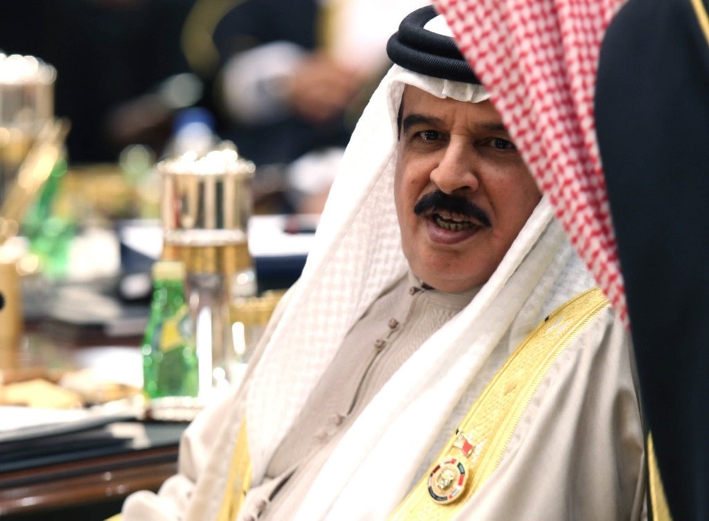 الملك البحريني حمد بن عيسى آل خليفة (أ ف ب) الملك البحريني حمد بن عيسى آل خليفة (أ ف ب)