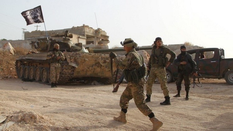 هجوم "حراس الدين" و"جبهة النصرة" على محور خان طومان لم يغيّر شيئاً في خريطة السيطرة سوى الخسائر التي منيت بها الفصائل الإرهابية المهاجمة هجوم "حراس الدين" و"جبهة النصرة" على محور خان طومان لم يغيّر شيئاً في خريطة السيطرة سوى الخسائر التي منيت بها الفصائل الإرهابية المهاجمة