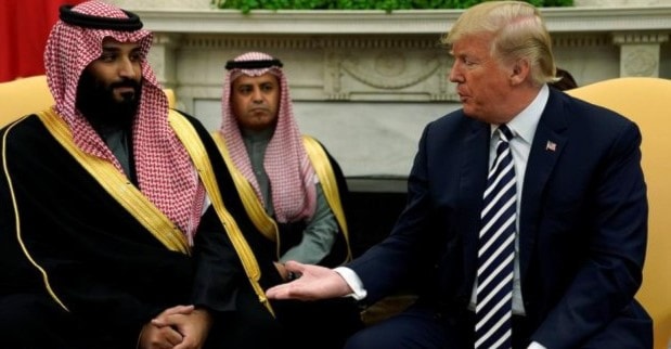 ترامب يجدد دعوته للسعودية إلى دفع الأموال مقابل الدفاع عنها ترامب يجدد دعوته للسعودية إلى دفع الأموال مقابل الدفاع عنها
