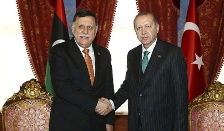 إردوغان يؤكد للسراج تسخير كافة إمكانات أنقرة لمنع المؤامرة ضد الشعب الليبي إردوغان يؤكد للسراج تسخير كافة إمكانات أنقرة لمنع المؤامرة ضد الشعب الليبي