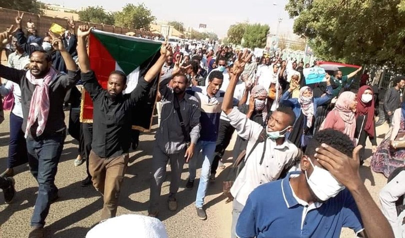 المعارضة السودانية تدعو إلى مواصلة التظاهرات المعارضة السودانية تدعو إلى مواصلة التظاهرات