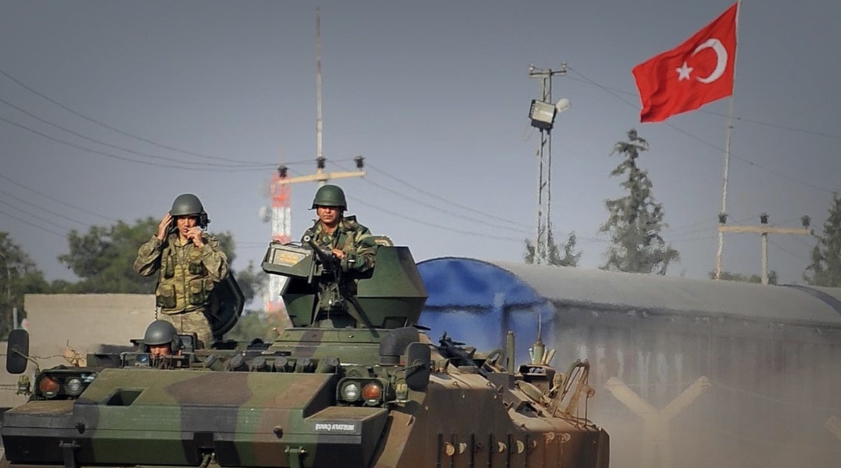 تحرير الشمال السوري من تركيا وإنهاء وجود الجماعات الإرهابية يُعتَبر من قضايا الأمن القومي للمنطقة ككل تحرير الشمال السوري من تركيا وإنهاء وجود الجماعات الإرهابية يُعتَبر من قضايا الأمن القومي للمنطقة ككل