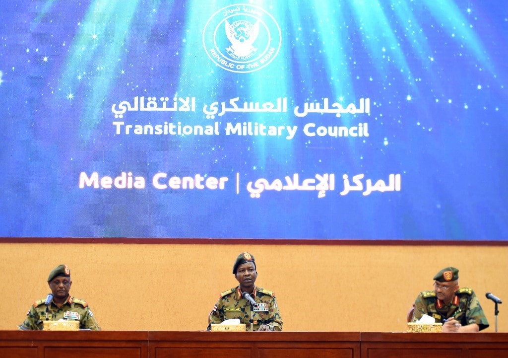 المجلس العسكري الانتقالي في السوداني (صورة أرشيف- أ ف ب) المجلس العسكري الانتقالي في السوداني (صورة أرشيف- أ ف ب)
