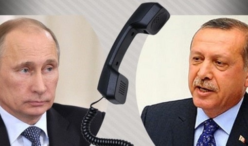بوتين وإردوغان يبحثان هاتفياً الوضع في منطقة خفض التصعيد في إدلب بوتين وإردوغان يبحثان هاتفياً الوضع في منطقة خفض التصعيد في إدلب