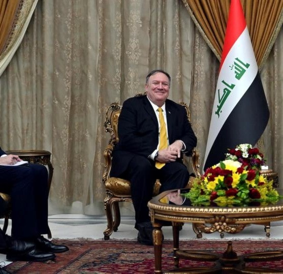 بومبيو يلوح بالرد القوي على أي تهديد من الحشد الشعبي بومبيو يلوح بالرد القوي على أي تهديد من الحشد الشعبي