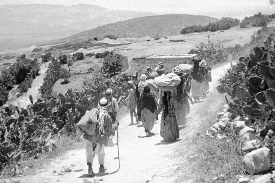 صورة من النكبة الفلسطينية صورة من النكبة الفلسطينية