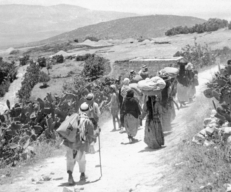 صورة من النكبة الفلسطينية صورة من النكبة الفلسطينية