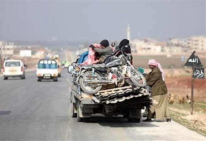 تسهيلات سورية لمغادرة المدنيين من إدلب تسهيلات سورية لمغادرة المدنيين من إدلب