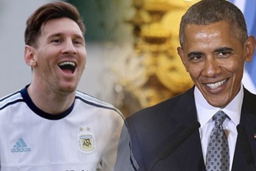 اعتبر أوباما أن منتخب الأرجنتين "لا يلعب بروح الفريق" برغم أنه يمتلك ميسي في صفوفه اعتبر أوباما أن منتخب الأرجنتين "لا يلعب بروح الفريق" برغم أنه يمتلك ميسي في صفوفه
