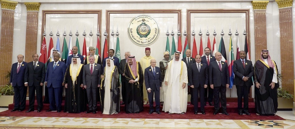 الصورة من القمة العربية في مكة المكرمة 2019 (أ ف ب) الصورة من القمة العربية في مكة المكرمة 2019 (أ ف ب)
