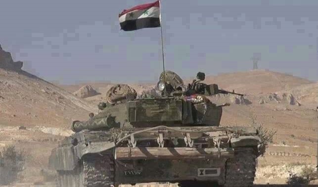 الجيش السوري نفذ عمليات مكثفة على محاور تحرك ومواقع انتشار المجموعات المسلحة وخطوط إمدادها في ريف حماة الجيش السوري نفذ عمليات مكثفة على محاور تحرك ومواقع انتشار المجموعات المسلحة وخطوط إمدادها في ريف حماة