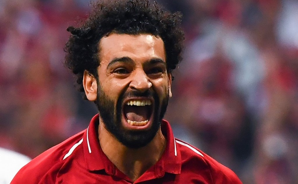 سجّل محمد صلاح الهدف الأول في النهائي (أ ف ب) سجّل محمد صلاح الهدف الأول في النهائي (أ ف ب)