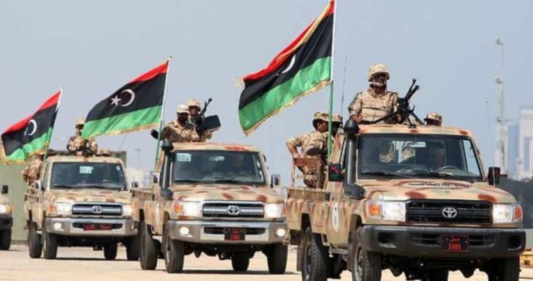 حكومة الوفاق الليبية تطلق هجوماً ضد قوات حفتر في جنوب طرابلس حكومة الوفاق الليبية تطلق هجوماً ضد قوات حفتر في جنوب طرابلس