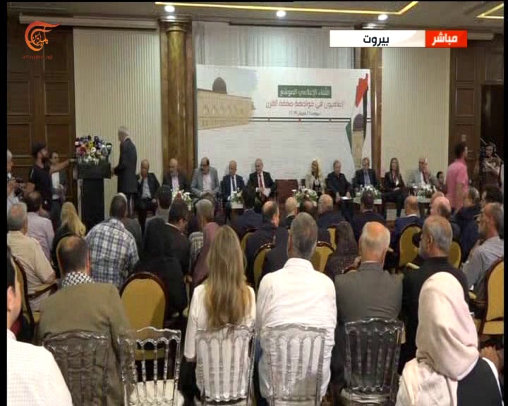 من مؤتمر "اعلاميون ضد صفقة القرن" من مؤتمر "اعلاميون ضد صفقة القرن"