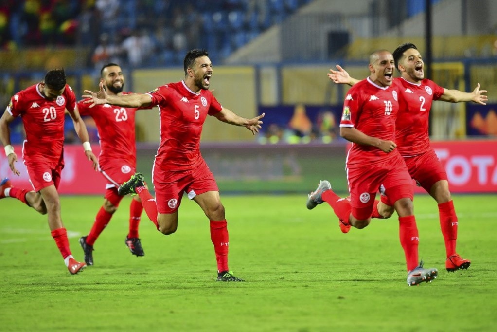 بدا منتخب تونس في دور الـ 16 رغم صعوبة المهمة مختلفاً عن دور المجموعات (أ ف ب) بدا منتخب تونس في دور الـ 16 رغم صعوبة المهمة مختلفاً عن دور المجموعات (أ ف ب)