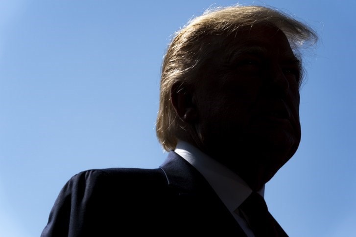 دعت النائبات الديمقراطيات لعزل ترامب بسبب عنصريته اتجاههن (getty) دعت النائبات الديمقراطيات لعزل ترامب بسبب عنصريته اتجاههن (getty)