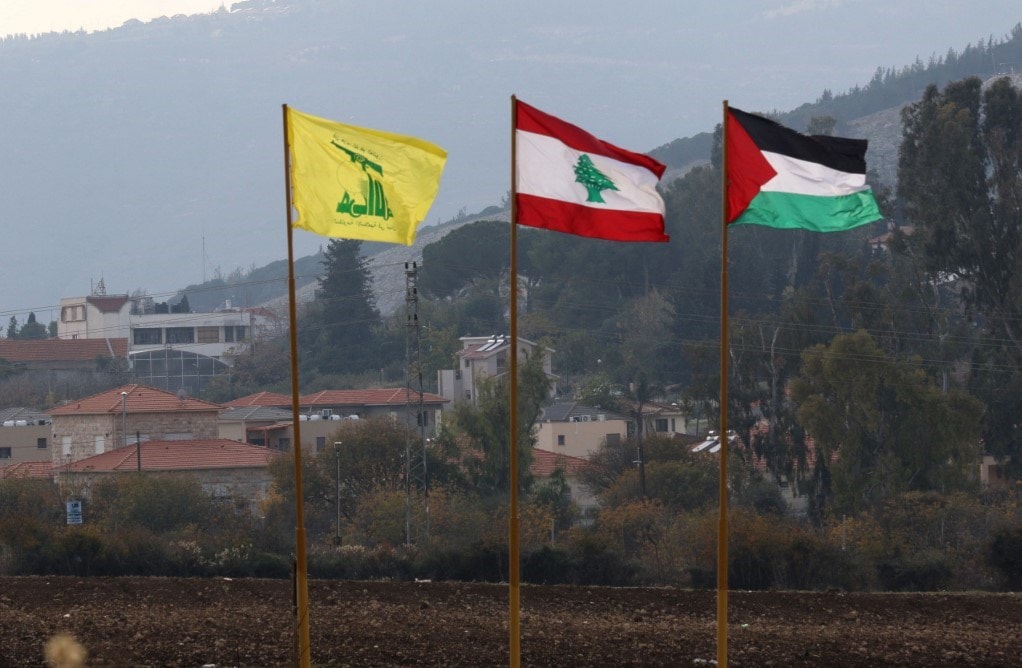 الصورة من قرية كفركلا اللبنانية الحدودية مع فلسطين المحتلة / أ.ف.ب الصورة من قرية كفركلا اللبنانية الحدودية مع فلسطين المحتلة / أ.ف.ب