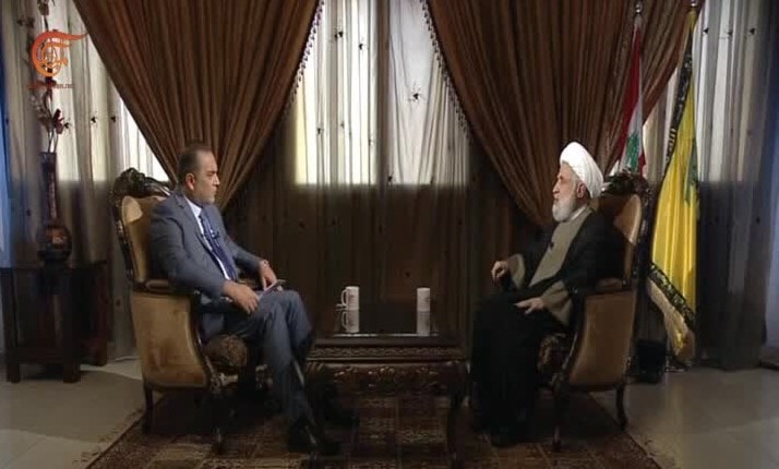الشيخ قاسم للميادين: المقاومة هي الحل لمواجهة الاعتداءات الاسرائيلية الشيخ قاسم للميادين: المقاومة هي الحل لمواجهة الاعتداءات الاسرائيلية