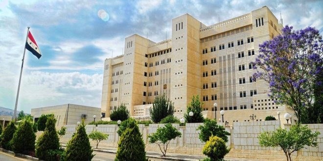الخارجية السورية: الذرائع التي يسوقها النظام التركي في عدوانه على سوريا بحجة الحفاظ على أمنه القومي، تكذبها سلوكيات وسياسات هذا النظام الخارجية السورية: الذرائع التي يسوقها النظام التركي في عدوانه على سوريا بحجة الحفاظ على أمنه القومي، تكذبها سلوكيات وسياسات هذا النظام