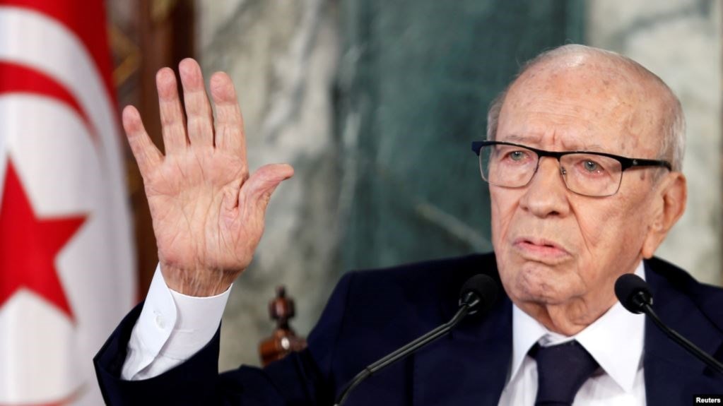 الرئيس التونسي الراحل الباجي قايد السبسي (رويترز) الرئيس التونسي الراحل الباجي قايد السبسي (رويترز)