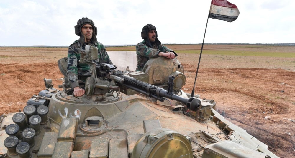 الجيش السوري يطلق عملية عسكرية من محور جديد في ريف حماة الجيش السوري يطلق عملية عسكرية من محور جديد في ريف حماة