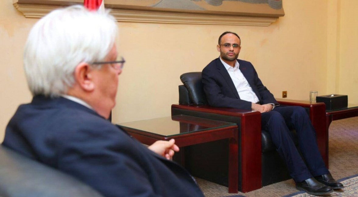 المشاط للمبعوث الأممي: الأمم المتحدة متورطة بإلحاق الأذى بالشعب اليمني المشاط للمبعوث الأممي: الأمم المتحدة متورطة بإلحاق الأذى بالشعب اليمني