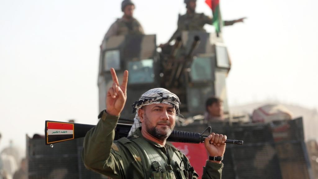 الحشد الشعبي يستهدف طائرة استطلاع فوق أحد مواقعه في حزام بغداد الحشد الشعبي يستهدف طائرة استطلاع فوق أحد مواقعه في حزام بغداد