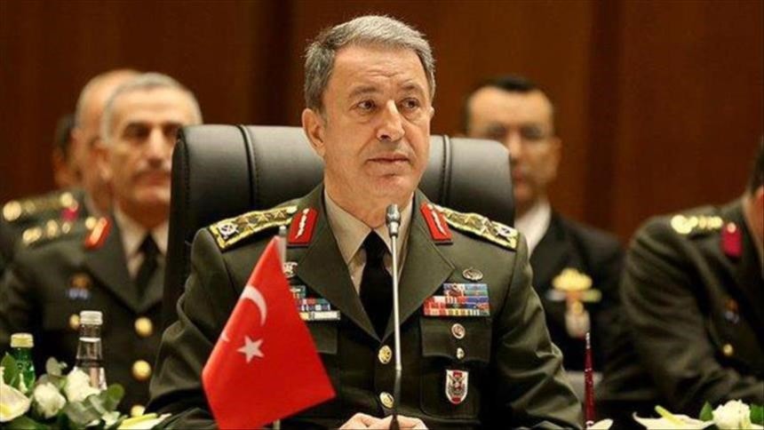 وزير الدفاع التركي خلوصي أكار وزير الدفاع التركي خلوصي أكار